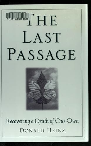 Cover of The last passage by Donald Heinz