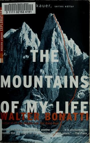 Cover of The mountains of my life by Walter Bonatti