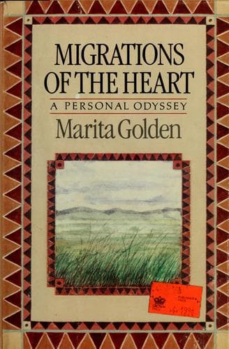 Cover of Migrations of the heart by Marita Golden