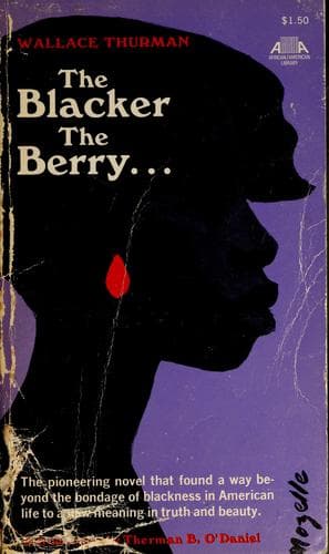 Cover of The blacker the berry by Wallace Thurman