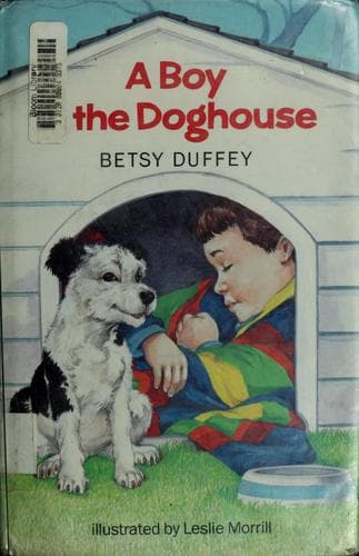 Cover of A boy in the doghouse by Betsy Duffey
