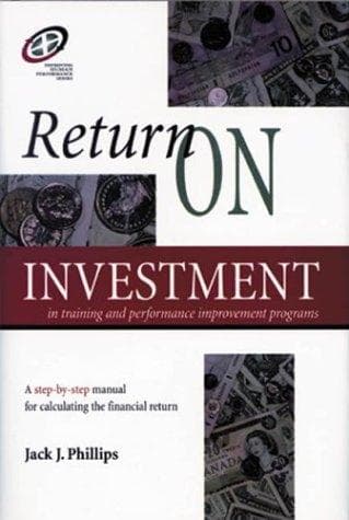 Cover of Return on investment in training and performance improvement programs by Jack J. Phillips