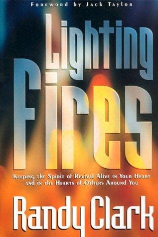 Cover of Lighting fires by Randy Clark