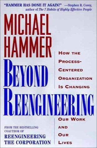 Cover of Beyond reengineering by Michael Hammer
