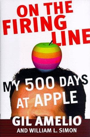Cover of On the firing line by Gil Amelio