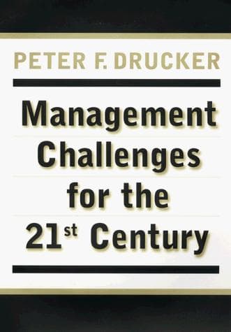 Cover of Management Challenges for the 21st Century by Peter F. Drucker