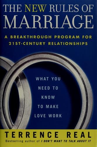 Cover of The New Rules of Marriage by Terrence Real