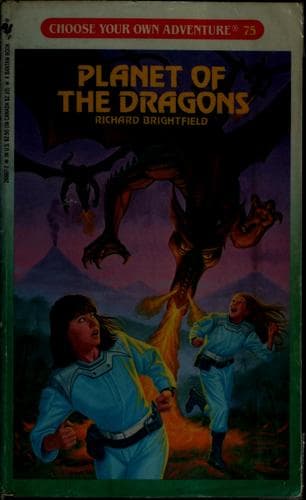 Cover of Planet of the Dragons by Richard Brightfield