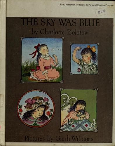 Cover of The Sky Was Blue by Charlotte Zolotow