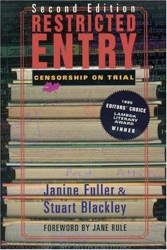 Cover of Restricted entry by Janine Fuller
