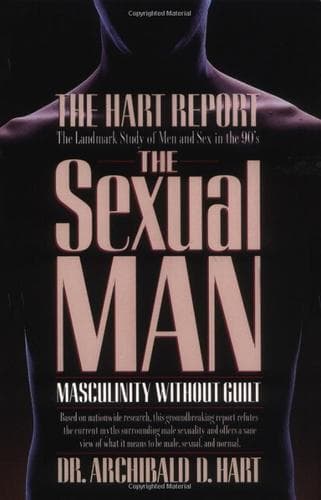 Cover of The sexual man by Archibald D. Hart