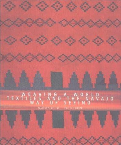 Cover of Weaving a world by Roseann Sandoval Willink