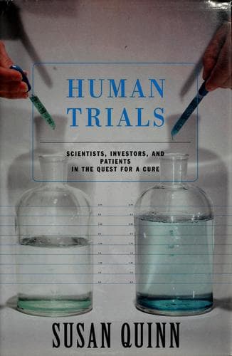 Cover of Human Trials by Susan Quinn