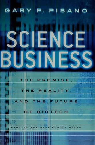 Cover of Science business by Gary P. Pisano