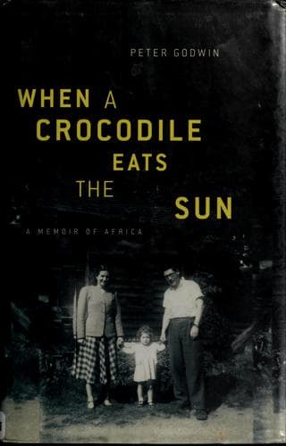 Cover of When a crocodile eats the sun by Peter Godwin