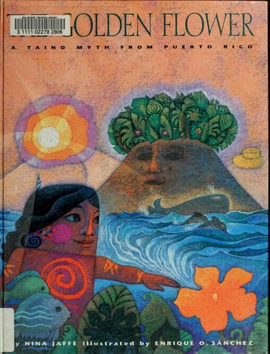 Cover of The golden flower by Nina Jaffe