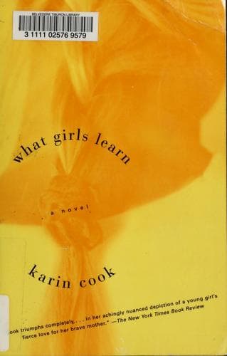 Cover of What girls learn by Karin Cook