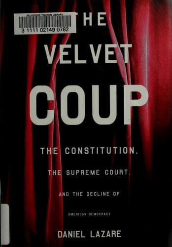Cover of The velvet coup by Daniel Lazare