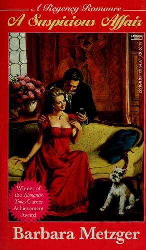 Cover of A Suspicious Affair by Barbara Metzger