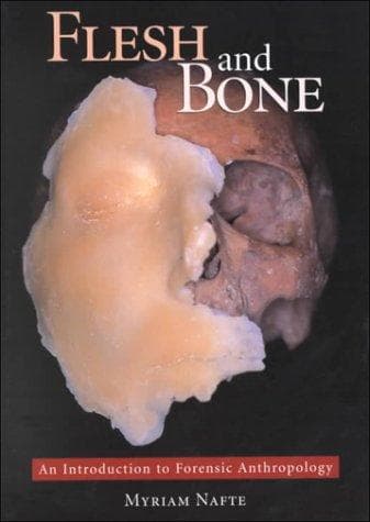 Cover of Flesh and bone by Myriam Nafte