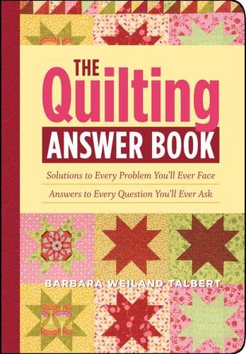 Cover of The quilting answer book by Barbara Weiland Talbert