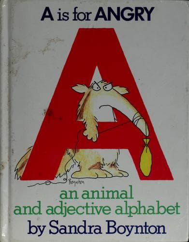 Cover of A Is for Angry by Sandra Boynton