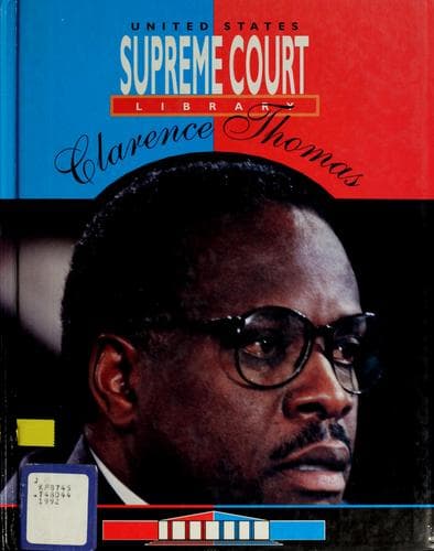 Cover of Clarence Thomas by Paul J. Deegan