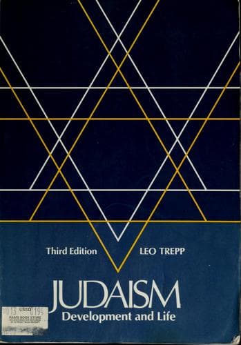 Cover of Judaism, development and life by Leo Trepp