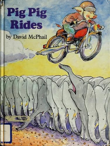 Cover of Pig Pig rides by David M. McPhail