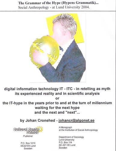 Cover of Hypens grammatik by Johan Cronehed
