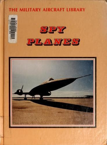 Cover of Spy planes by David Baker