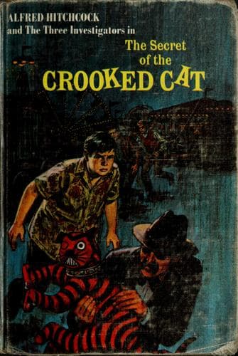 Cover of The Secret of the Crooked Cat by Robert Arthur