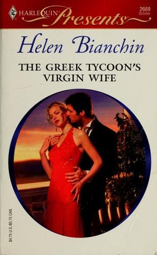 Cover of The Greek Tycoon's Virgin Wife by Helen Bianchin