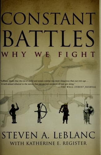 Cover of Constant battles by Steven A. LeBlanc