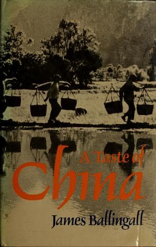 Cover of A taste of China by James Ballingall