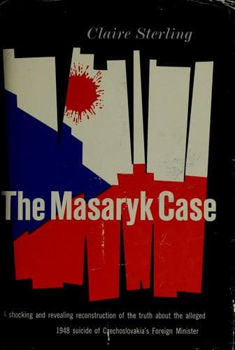 Cover of The Masaryk case by Claire Sterling