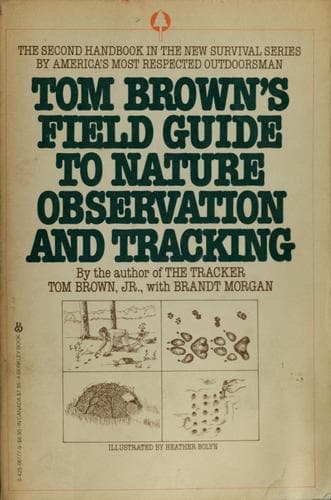 Cover of Field guide to nature observation and tracking by Tom Brown, Jr