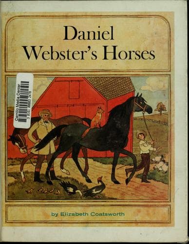 Cover of Daniel Webster's horses by Elizabeth Jane Coatsworth