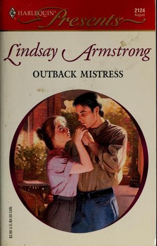 Cover of Outback Mistress by Lindsay Armstrong