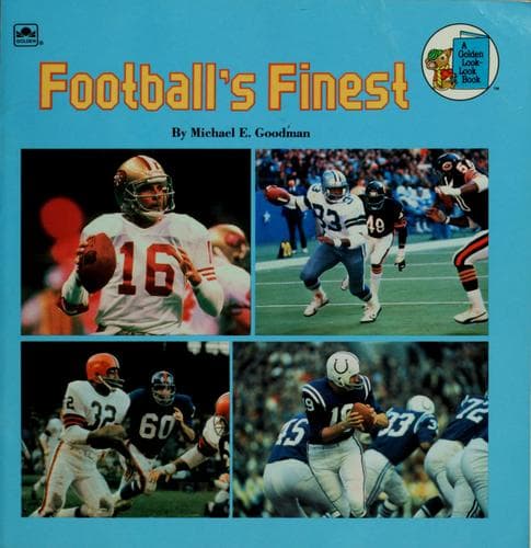 Cover of Football's finest by Michael E. Goodman
