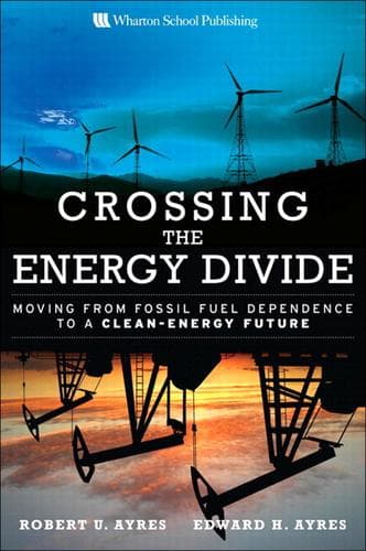 Cover of Crossing the energy divide by Robert U. Ayres