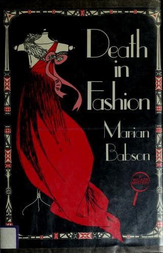 Cover of Death in fashion by Marian Babson