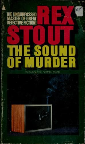 Cover of The Sound of Murder by Rex Stout