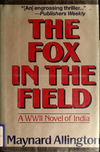 Cover of The fox in the field by Maynard Allington
