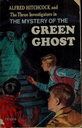 Cover of The Mystery of the Green Ghost by Robert Arthur