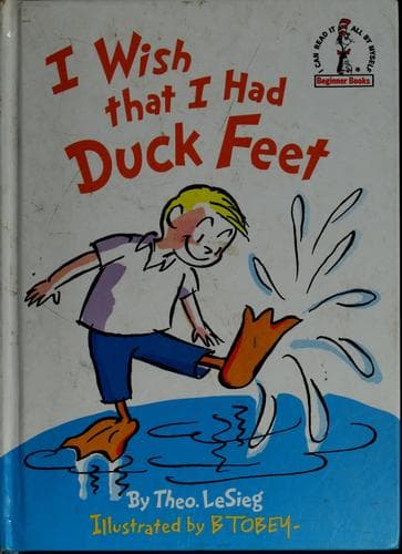 Cover of I wish that I had duck feet by Dr. Seuss