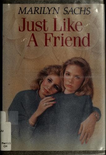 Cover of Just like a friend by Marilyn Sachs