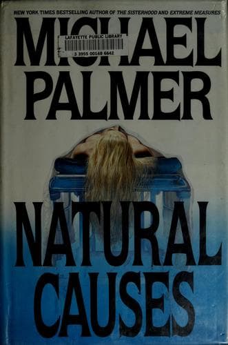 Cover of Natural causes by Michael Palmer