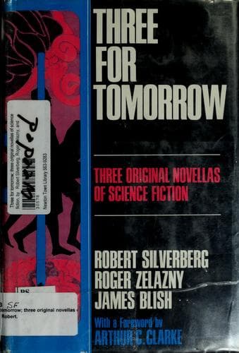 Cover of Three for tomorrow by Robert Silverberg