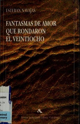 Cover of Fantasmas de amor que rondaron el veintiocho by Esteban Navajas Cortés